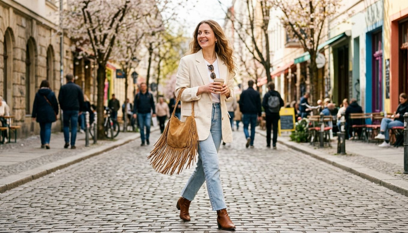 Taschentrend 2026: Fransen-Taschen sind im Frühling überall dabei